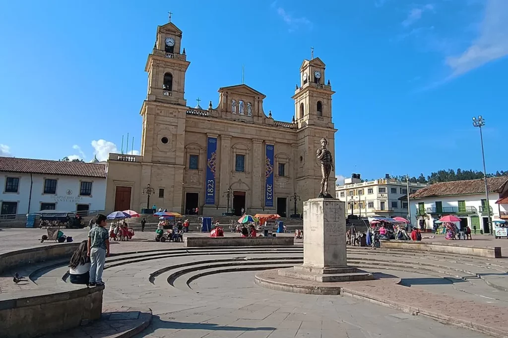 Basílica de Nuestra Señora del Rosario en Chiquinquirá, Boyacá, Colombia